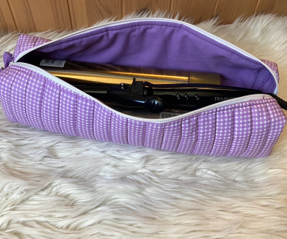 Taštička na kulmu na vlasy