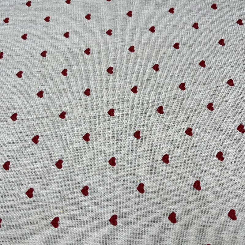 Srdíčka na šedém podkladu