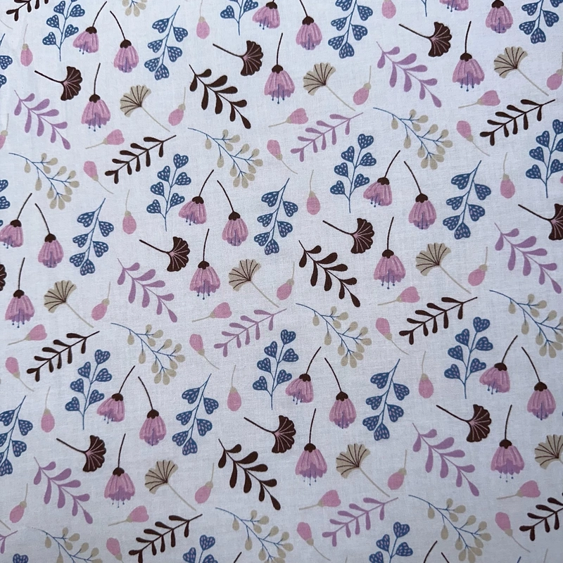 Růžovo-modrý list