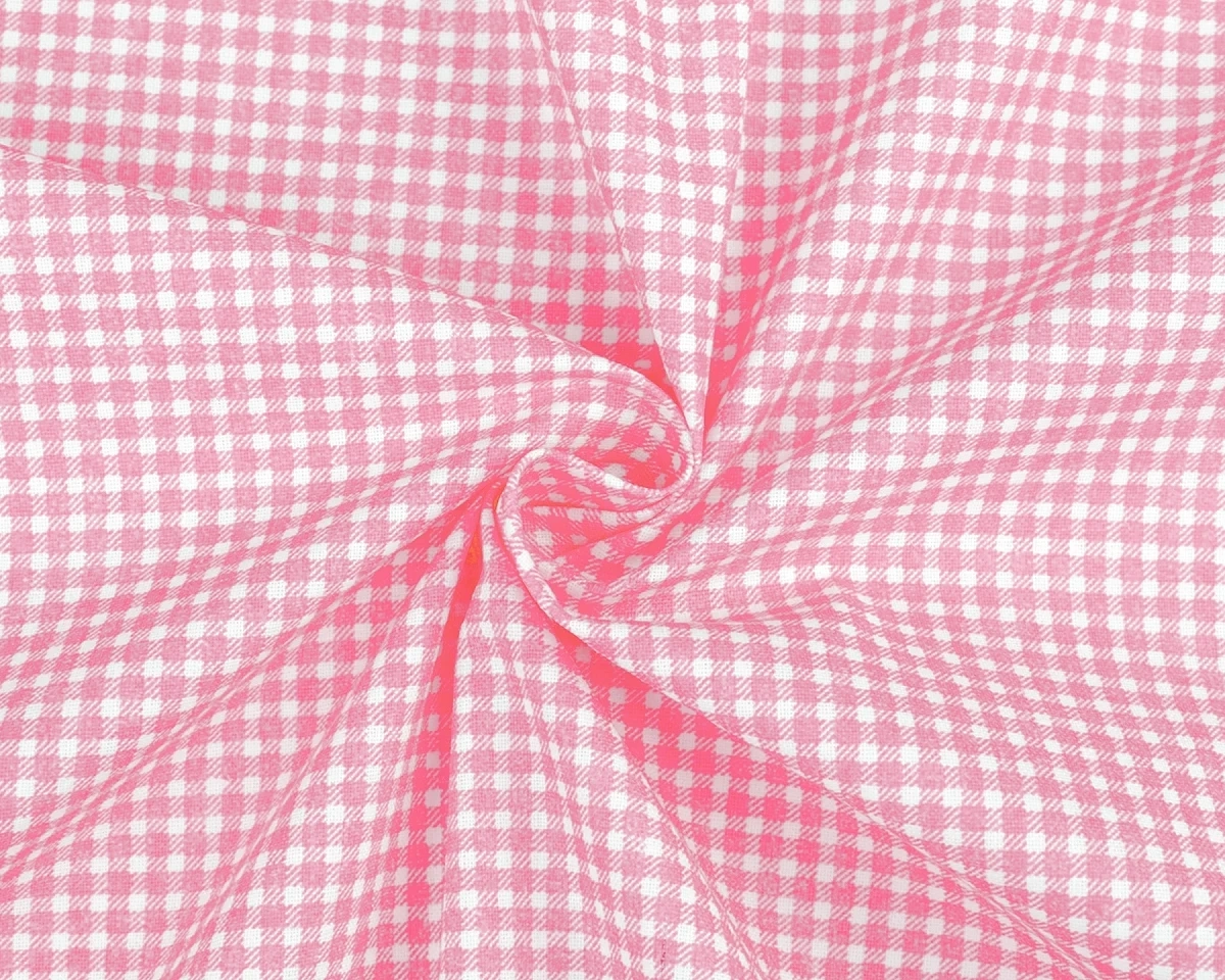 Růžová kostkovaná