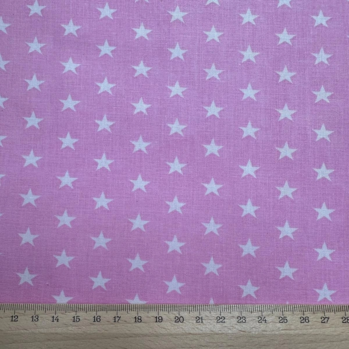 Růžová s hvězdičkami