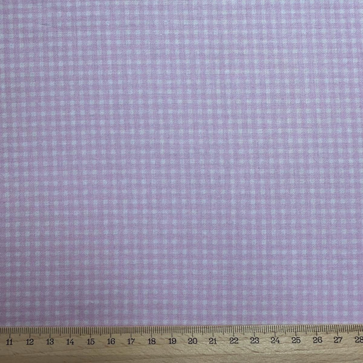 Růžová kostkovaná