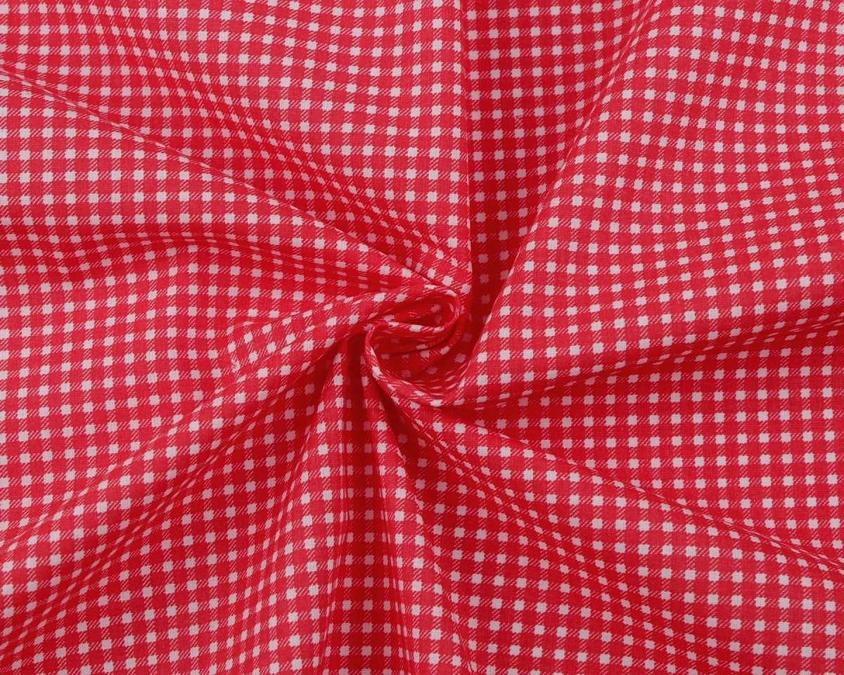 Červená kostkovaná
